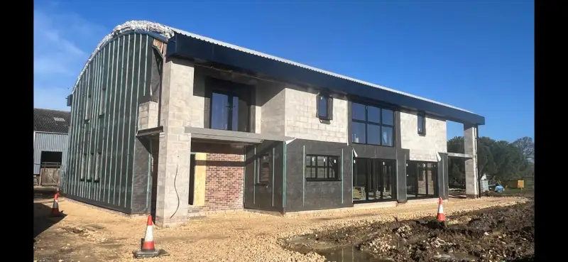 The progress so far with the new build family home near Melton Mowbray: Swipe To View More Images