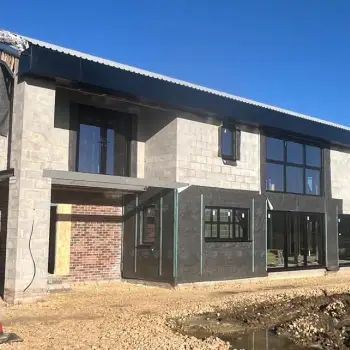 The progress so far with the new build family home near Melton Mowbray: Click Here To View Larger Image